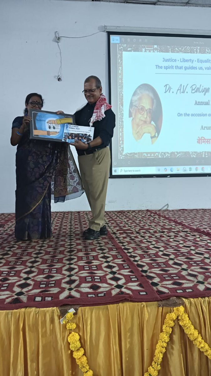 AVBaligaTrust's tweet photo. 🌟 Celebrated 42 years of Dr. A.V. Baliga Trust on 16 July, honouring Bharat Ratna Aruna Asaf Ali Ji.

Grateful to our teams, board &amp; partners for inspiring us to continue driving social change with dignity. 💫
#SocialImpact #NGOIndia https://t.co/M0j04omkbT
