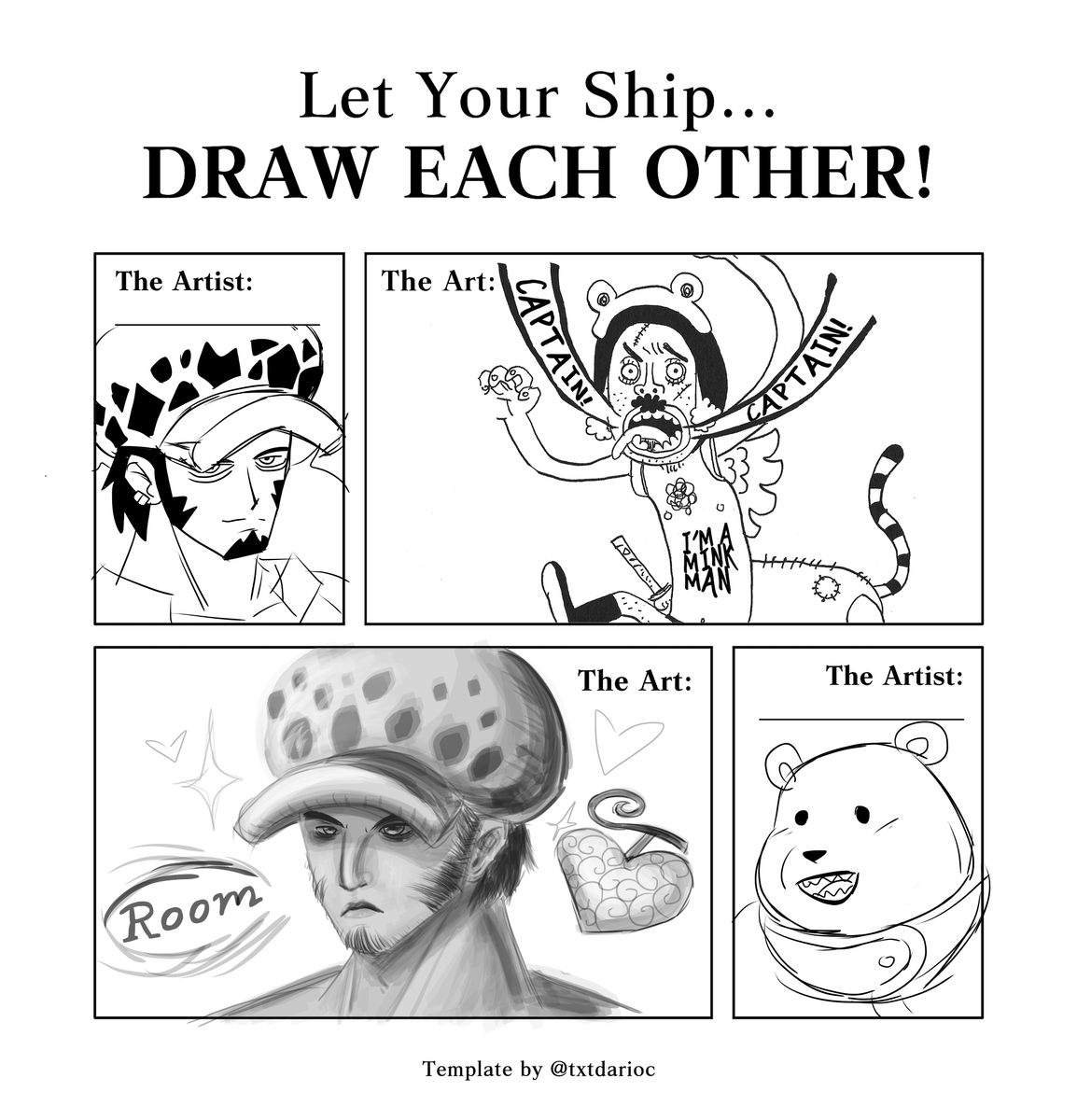 DorozDACL's tweet image. Bepolaw/lawbepo
Idk I thought it would be funny
#onepiece #trafalgarlaw #bepo