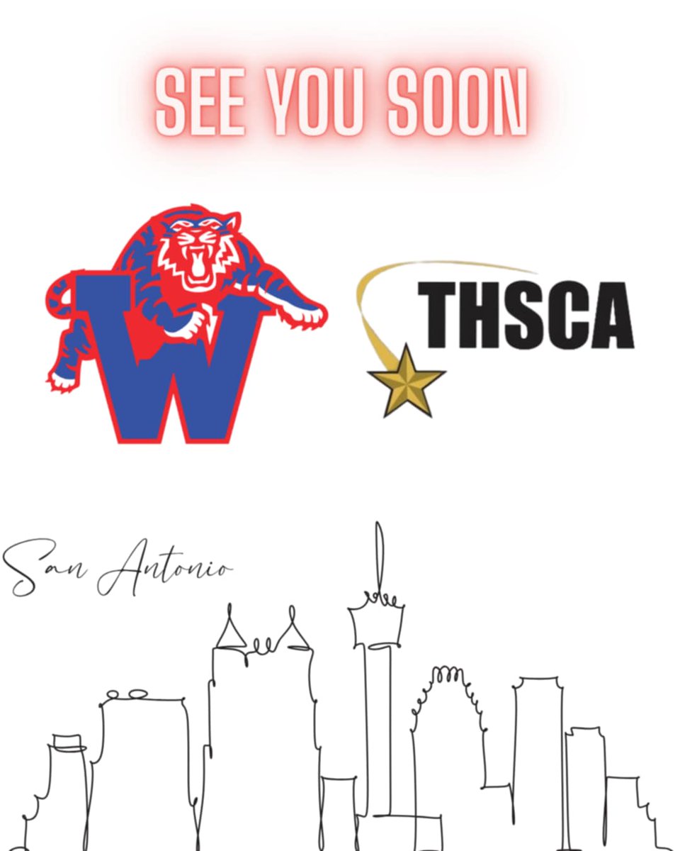 WHSTigersFB's tweet image. And away we go! Heading to SA, the Tiger staff will be there in force! We are excited to be at coaching school this year!
#TigerPrideRising #RestoreTheRoar