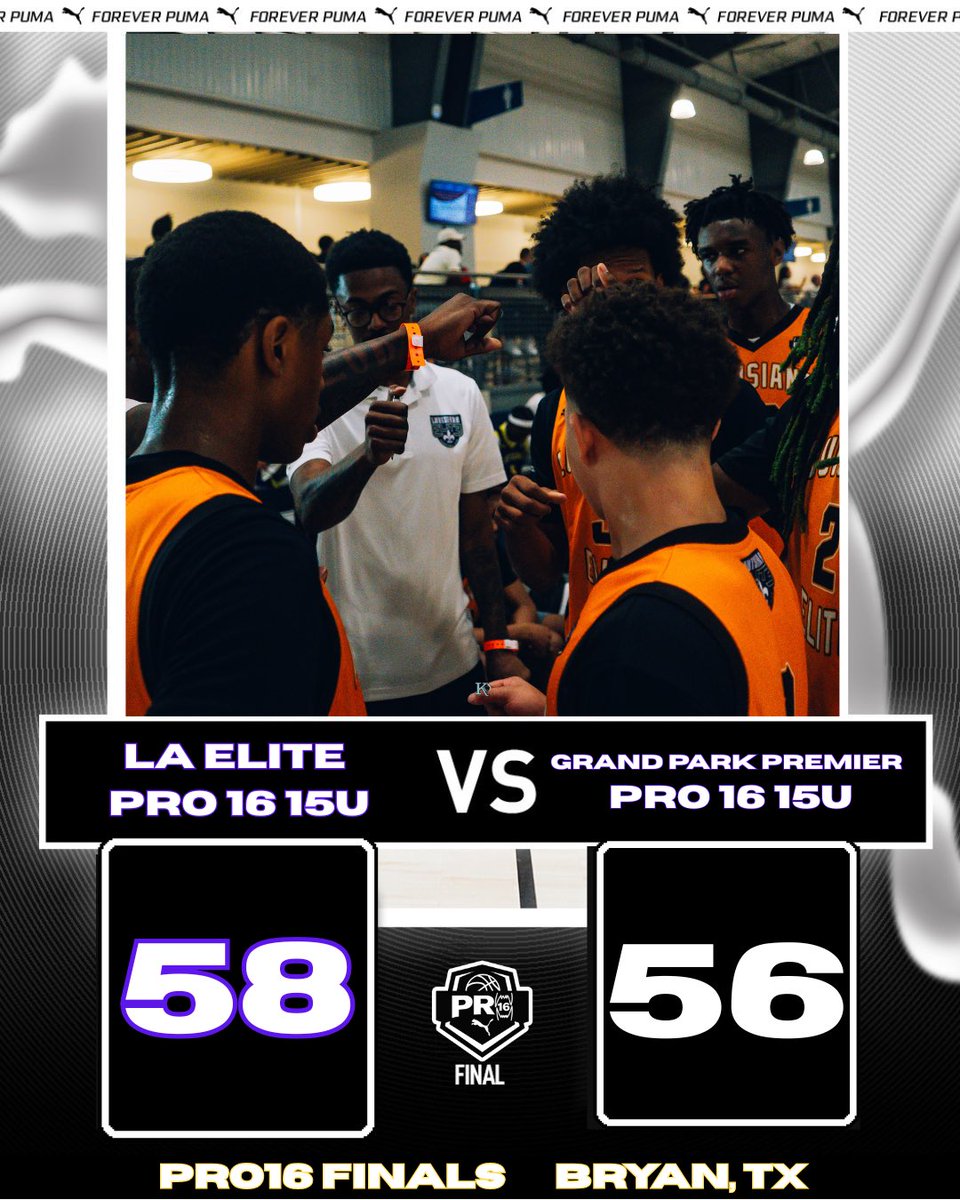 Day 2 in the books 
Louisiana Elite is STILL unbeaten in Bryan, TX at the PRO16 Finals!

Three more battles. Three more wins.

 | #PRO16Finals   | #TheNetwork #BeElite #Heartwork