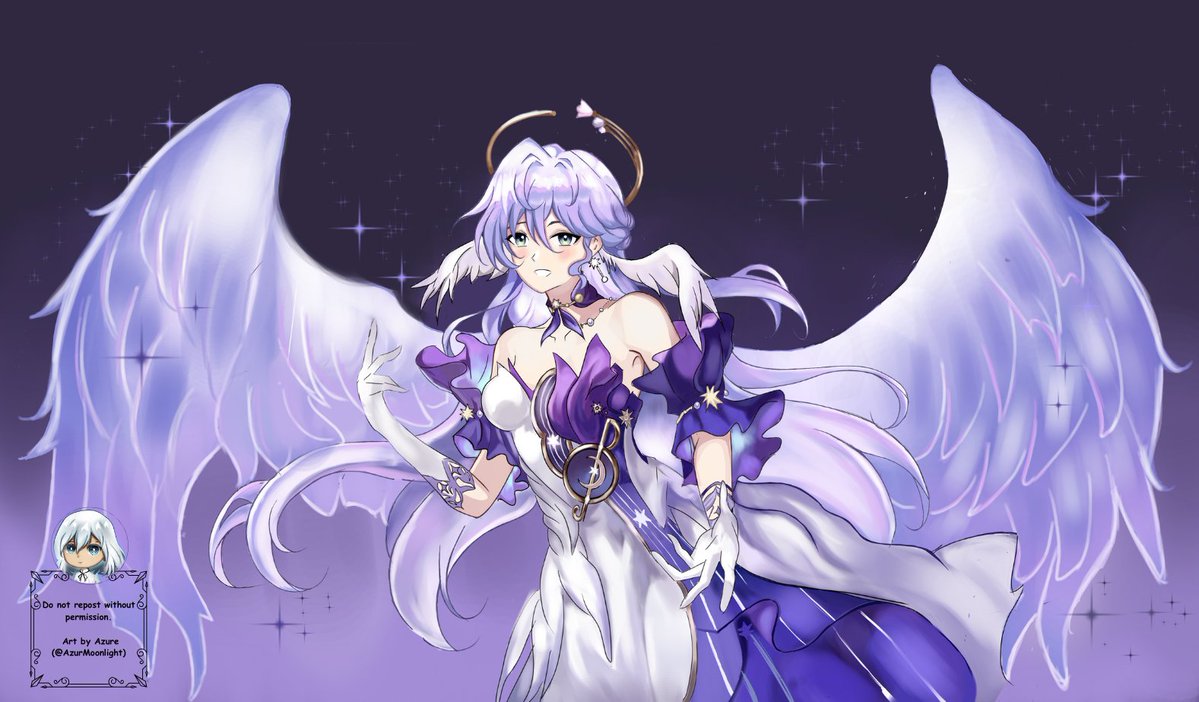 AzurMoonlight's tweet image. Robin ✨ #HonkaiStarRail📷 #HSR
