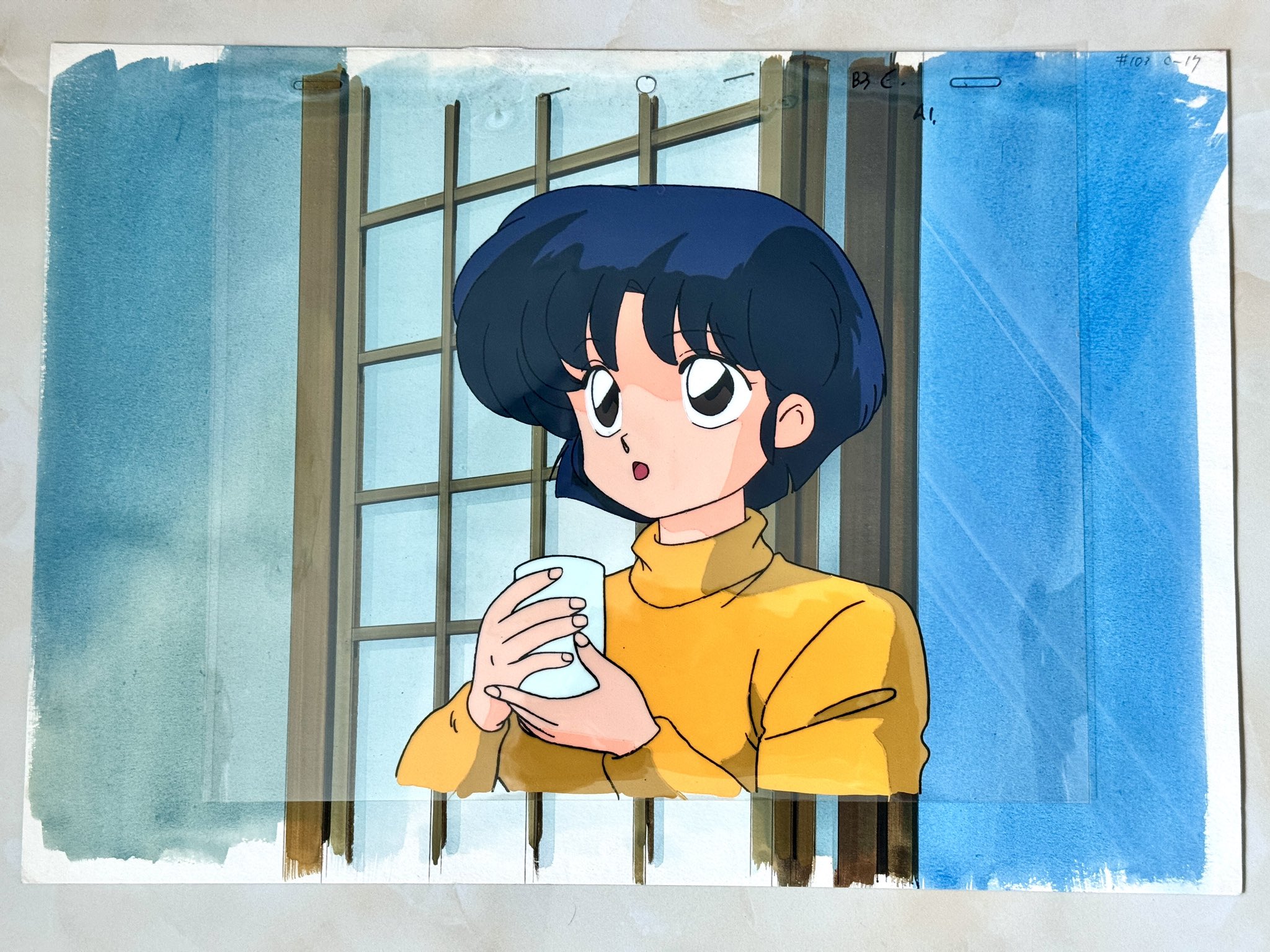 らんま1/2 天道あかね　セル画　日髙のり子　直筆サイン入り らんま1/2 天道あかね セル画 声優 日髙のり子 直筆サイン入り 【公式