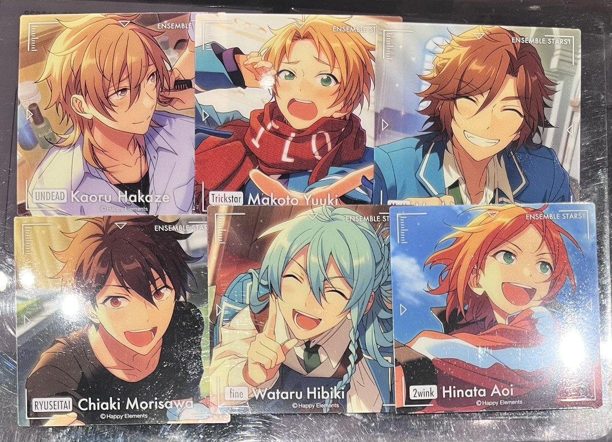 あんスタ スタステ 2nd アクキー 缶バッジ レオ 泉 凛月 嵐 司 あんスタ 朱桜司 月永レオ 瀬名泉 朔間凛月 - メルカリ
