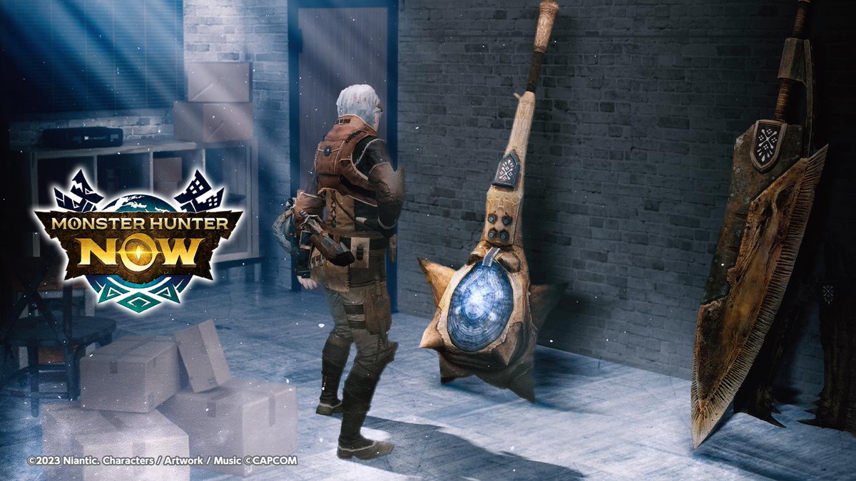 MH_Now_EN's tweet image. Enjoying Hunting Horn Training Quests?

Use tickets from quest rewards to forge the bone horn! Play melodies with your hunting horn and breeze through hunts ♪

#MHNow
👉monsterhunternow.com/news/huntingho…