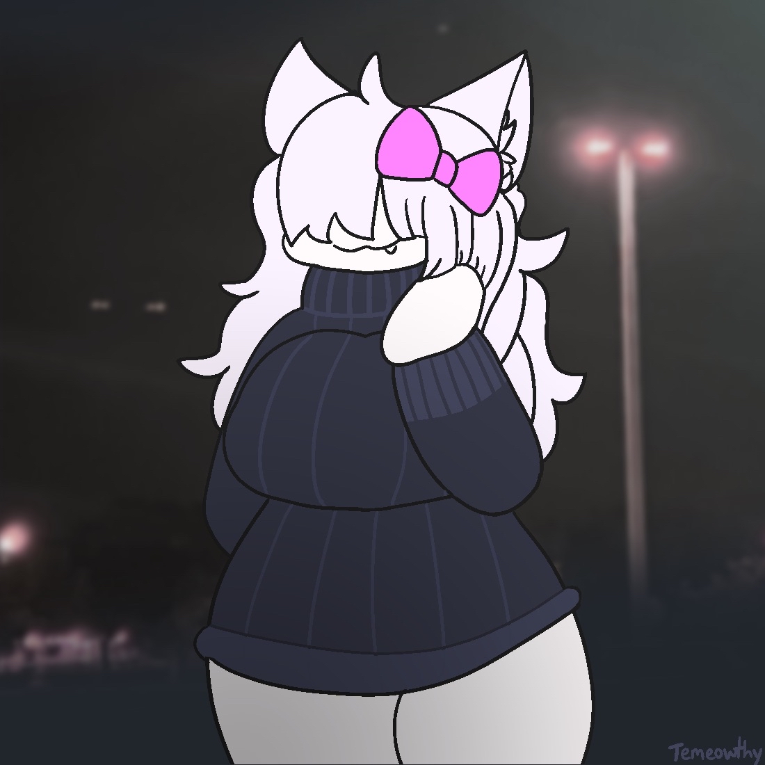 <a href="/Sylvythings/">LavenderPaws🔞</a> quickly doodled her after not drawing in a good while ;w; hope you like it though!