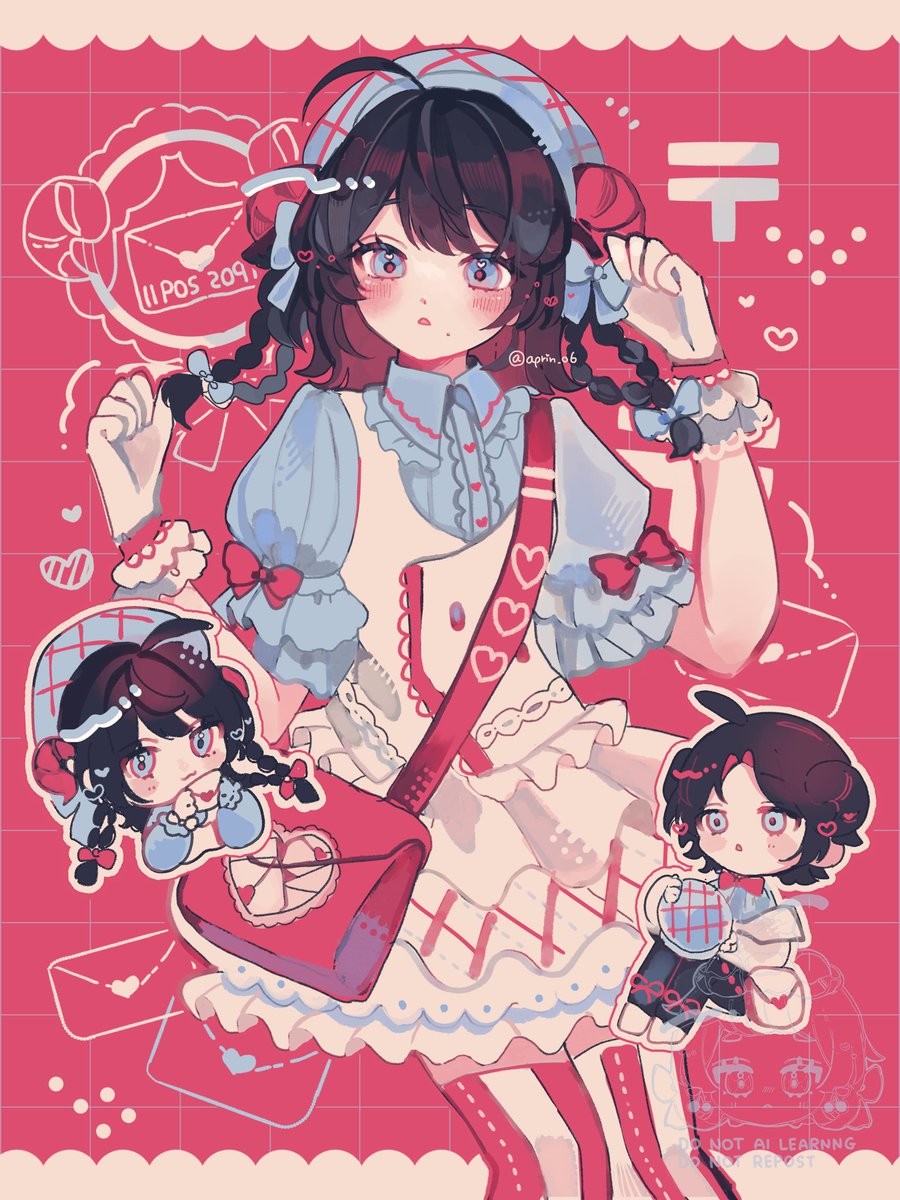 #絵描きさんと繋がりたい 
#夏の創作クラスタフォロー祭

かわいいが好きです🤍ꕀ⋆
全反応巡回します⸝⋆⸝⋆