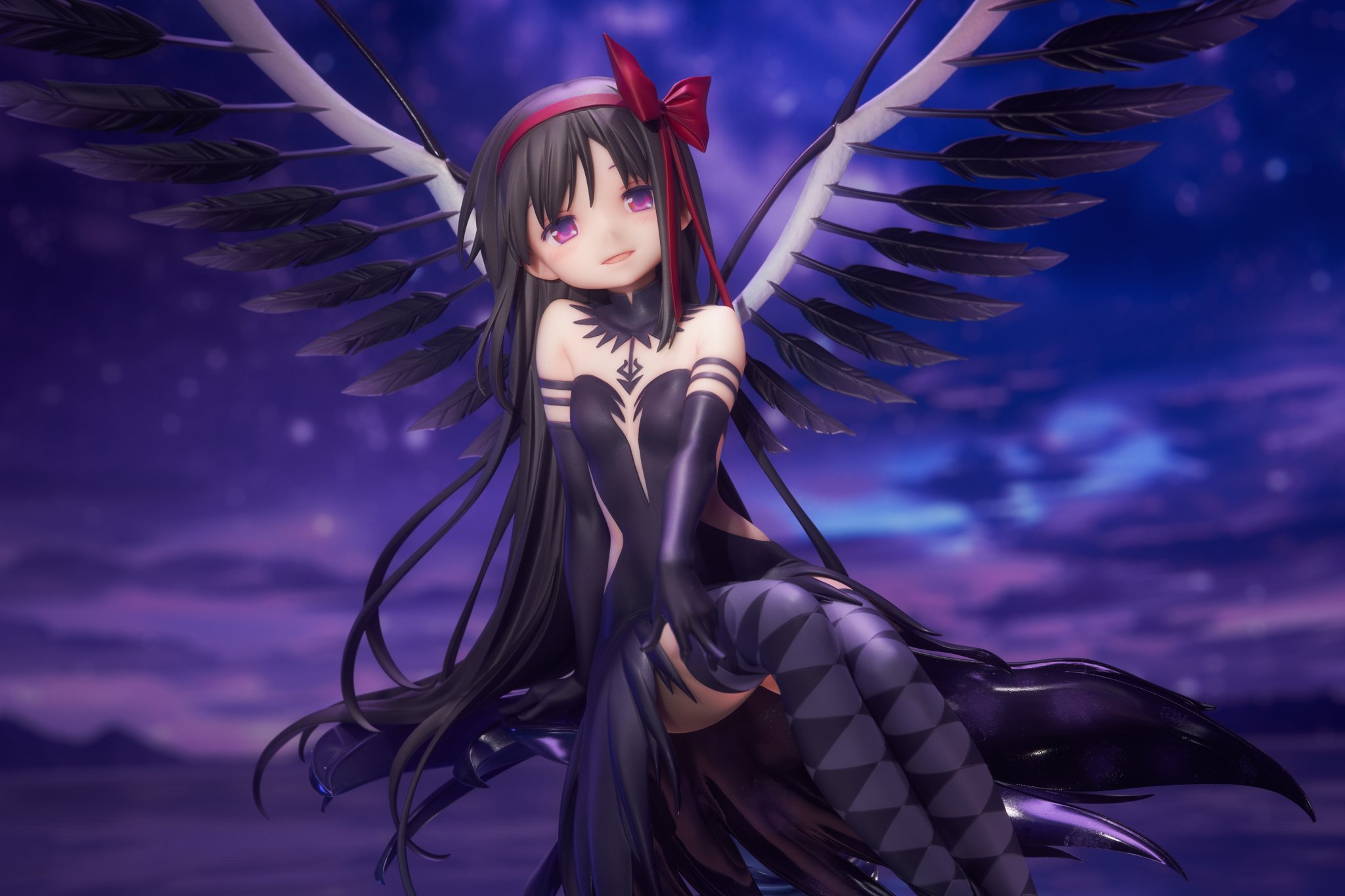 悪魔ほむら クリアポスター マギアレコード 魔法少女まどか☆マギカ外伝』「悪魔ほむら