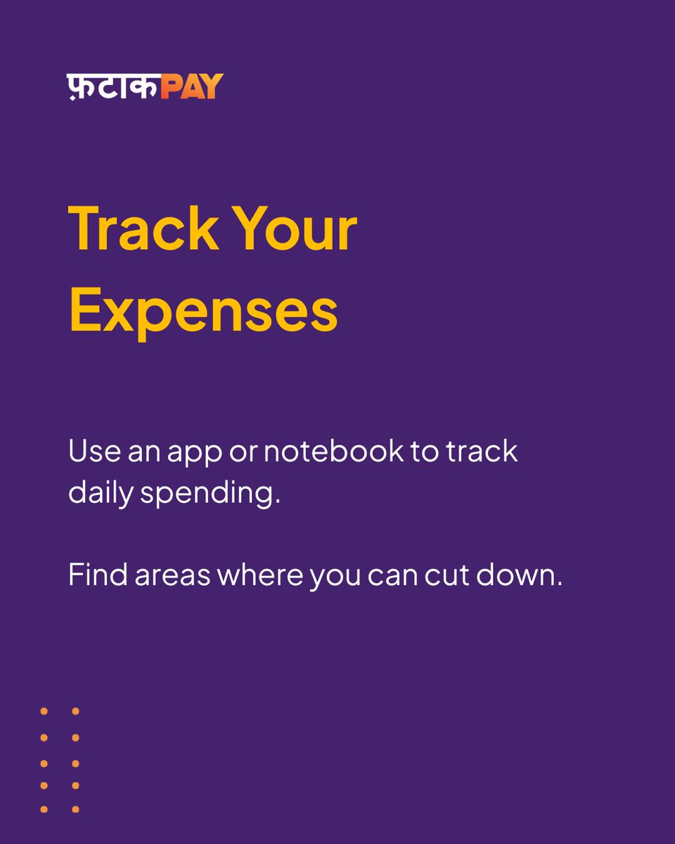 FatakPay's tweet image. 💸 Struggling to stay on top of loan repayments?

Small changes can make a big difference! 💡

From tracking your spends to building a safety net, here’s how you can manage your EMIs like a pro.

#EMITips #SmartRepayment #FatakPay #LoanTips #FinancialWellness #InstantLoan