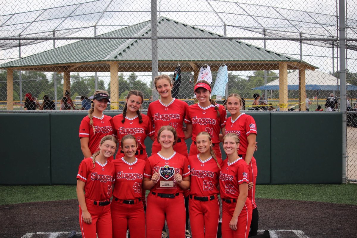 Keegan Pruitt (@keeganp2010) on Twitter photo I’m so proud of my girls and how much growth we’ve had this summer! We finished 3rd in the champions bracket at TC Nationals in St. Louis. I’m looking forward to our fall season and where we go from there!
<a href="/ExtraInningSB/">EXTRA INNING SOFTBALL</a> <a href="/MikeVelotta5/">Mike Velotta</a> <a href="/shannon_peyton1/">Shannon Peyton</a> <a href="/LadySluggers10/">Louisville Lady Sluggers 2010 Velotta/Hatfield</a> <a href="/TopPreps/">SPORTS NEWS, VIDEOS, GRAPHICS, EXPOSURE & MORE</a> I’m so proud of my girls and how much growth we’ve had this summer! We finished 3rd in the champions bracket at TC Nationals in St. Louis. I’m looking forward to our fall season and where we go from there!
<a href="/ExtraInningSB/">EXTRA INNING SOFTBALL</a> <a href="/MikeVelotta5/">Mike Velotta</a> <a href="/shannon_peyton1/">Shannon Peyton</a> <a href="/LadySluggers10/">Louisville Lady Sluggers 2010 Velotta/Hatfield</a> <a href="/TopPreps/">SPORTS NEWS, VIDEOS, GRAPHICS, EXPOSURE & MORE</a>
