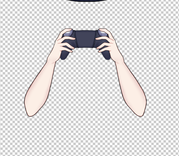 winter_wolve's tweet image. I'm looking for a Vtuber L2D artist that can help draw the arms for controller and pet holding as shown. If you can draw the arm of my knight small Winty please let me know.
Any friends know a trusted artist send them my way plz.
The former artist has stopped drawing L2D models