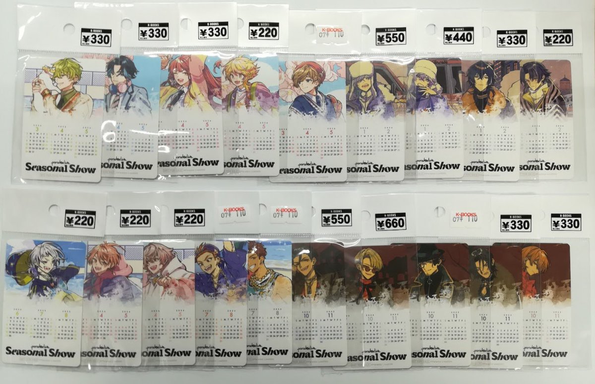 入荷情報】 『Paradox Live』 ◇Seasonal Show 缶バッジ／ミニ