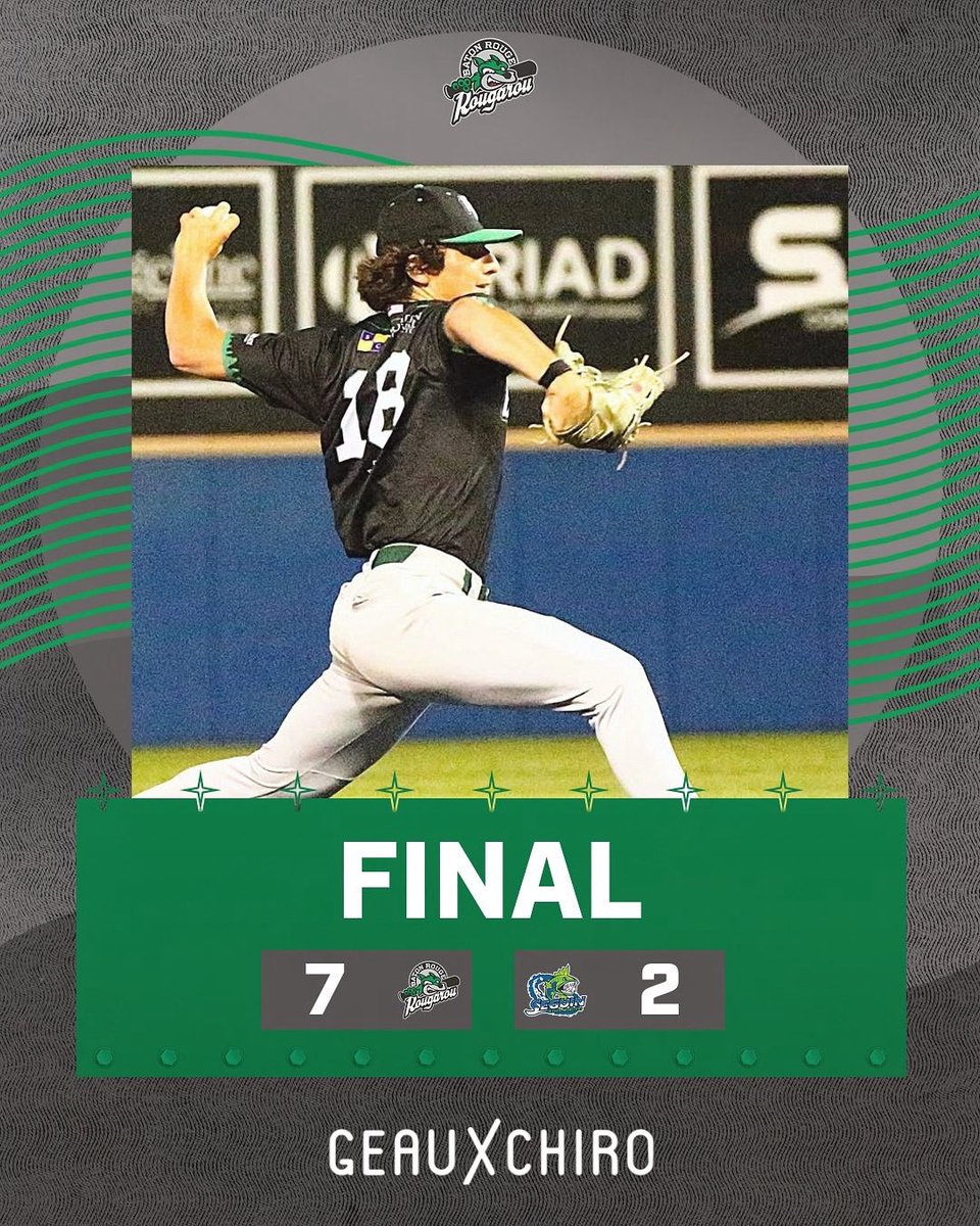 BRRougarou's tweet image. Friday Clean Sweep
#BatonRougeRougarou #Baseball #TCL #SummerBaseball #Gameday #FirstPitch
#SeguinRiverMonsters #GeauxChiro