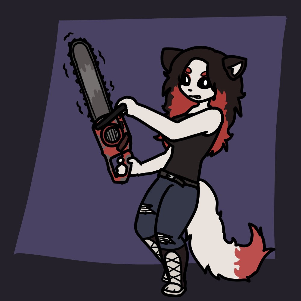 wrathz_art's tweet image. Blood Drawing Warning!
.
.
.
.
.
.
.
.
.
.
.
.
.
.
.
.
.
.
.
.
The FINAL GIRL 🪚
Attacking @MashProTato for ArtFight!!