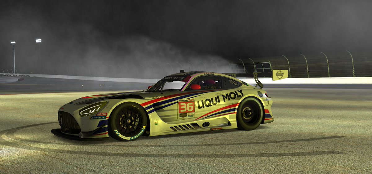 Congratulations 🎉 Javier Lopez on his first victory in the inaugural race of the GT3 Series at Daytona!