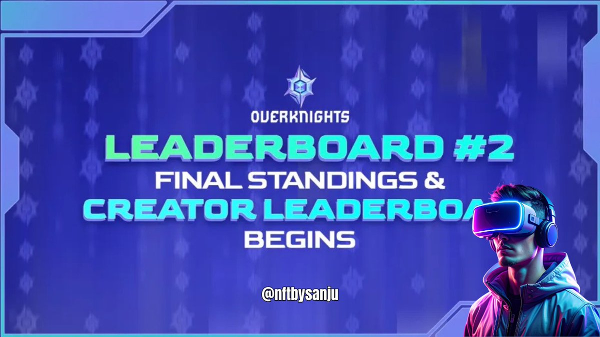 🧵 The new Creator Leaderboard is now live! From July 18 to 30

Win $10,000 in USDC by creating content about <a href="/OverKnightsGame/">OverKnights</a> 💰

Here's everything you need to know. Here are the details 👇

#OverKnights #immutable