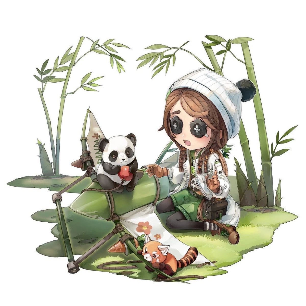 identityV_info's tweet image. 【ミニキャライラスト】
▶︎玩具職人-SSR衣装『認知啓発師』
※7/24〜ショップ販売(エコーのみ)