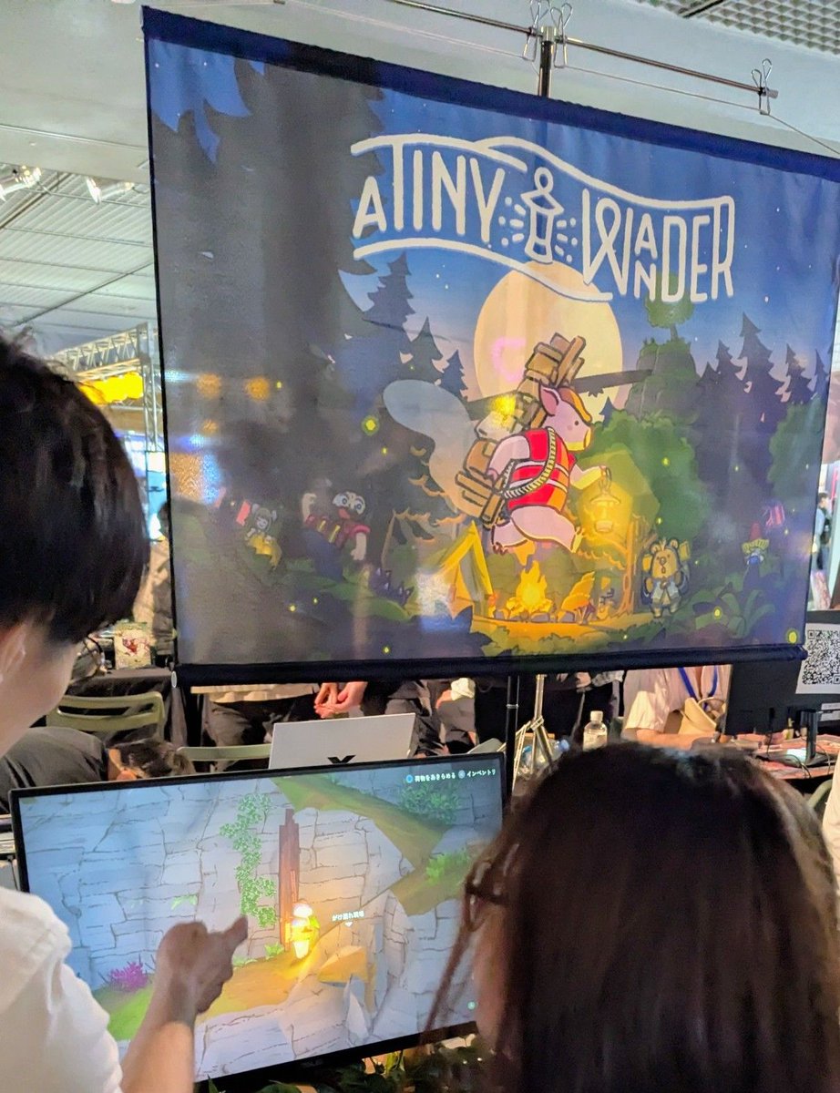 rta0411's tweet image. A Tiny Wander🐷🌲
3D cozy adventure in the mountain
#BitSummit