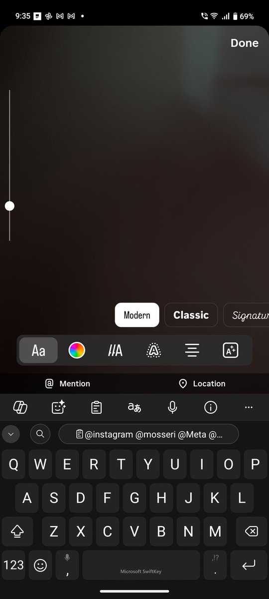 Hemanth435s's tweet photo. @instagram @mosseri @Meta @instagramcomms My account isn’t receiving any of the new features—no story comments, no new fonts, nothing. While others have access, I’m left behind. This has been going on for too long. take immediate action and fix this issue. Insta: @_hemanth_goud__ https://t.co/wauktZnjir