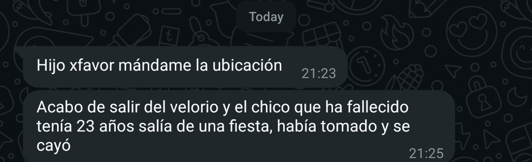 Yo: salgo de mi casa después de un mes
Mi mamá inmediatamente: