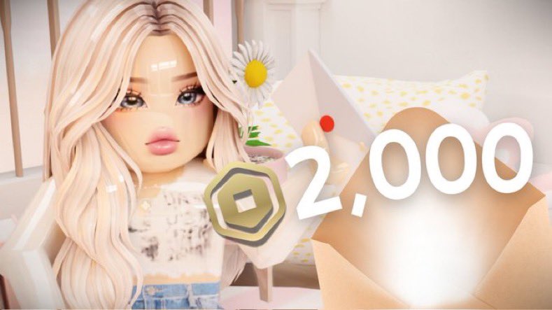 2,000 #robux giveaway 
ends in 48 hours 

• follow me 🔔
• like &amp; retweet