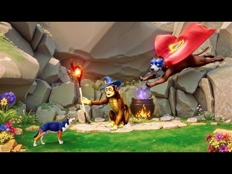 hypergamezplay's tweet image. Witch Monkey's Wild Pranks! Super Dog Saves Tiny Dog 🐵✨🐶 youtu.be/zdicIfEpK1g?si… via @YouTube 
#WitchMonkey, #SuperDog, #TinyDogRescue, #AnimalAdventure, #FunnyAnimals, #DogVsMonkey, #EpicRescue, #AnimalHero, #WildPranks,