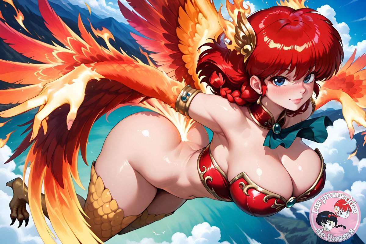 LPrometidas's tweet photo. Ahora la parte 2 del set de Ranma fénix. La primera imagen me gustó mucho, pero no quise arriesgarme a subirla a face 😘💋🥰 https://t.co/QxwDeqV6wj