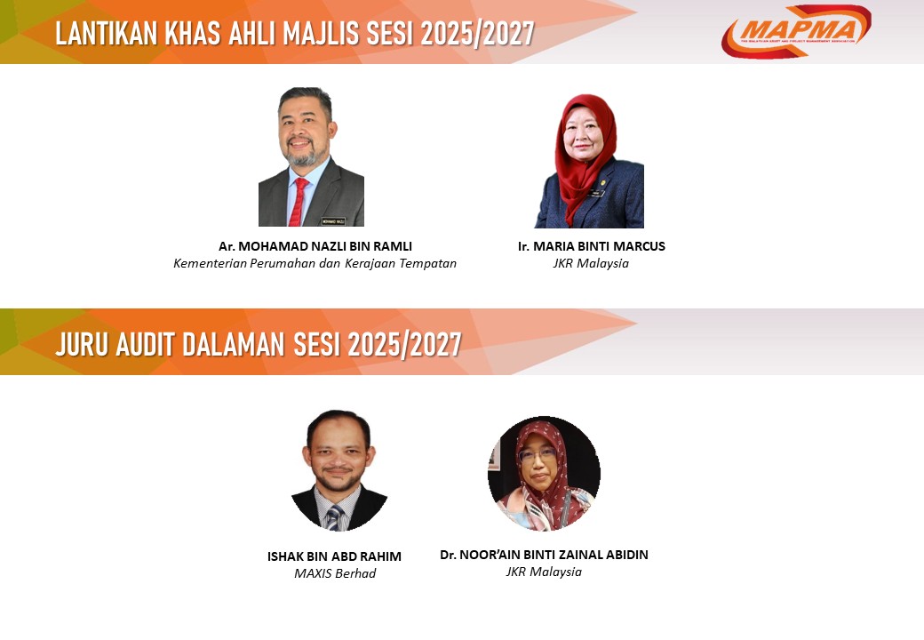 Congratulations to the newly elected MAPMA Council Members for the 2025–2027 term!

The Annual General Meeting held yesterday marked a productive and forward-looking session, setting a strong foundation for the association’s next chapter.