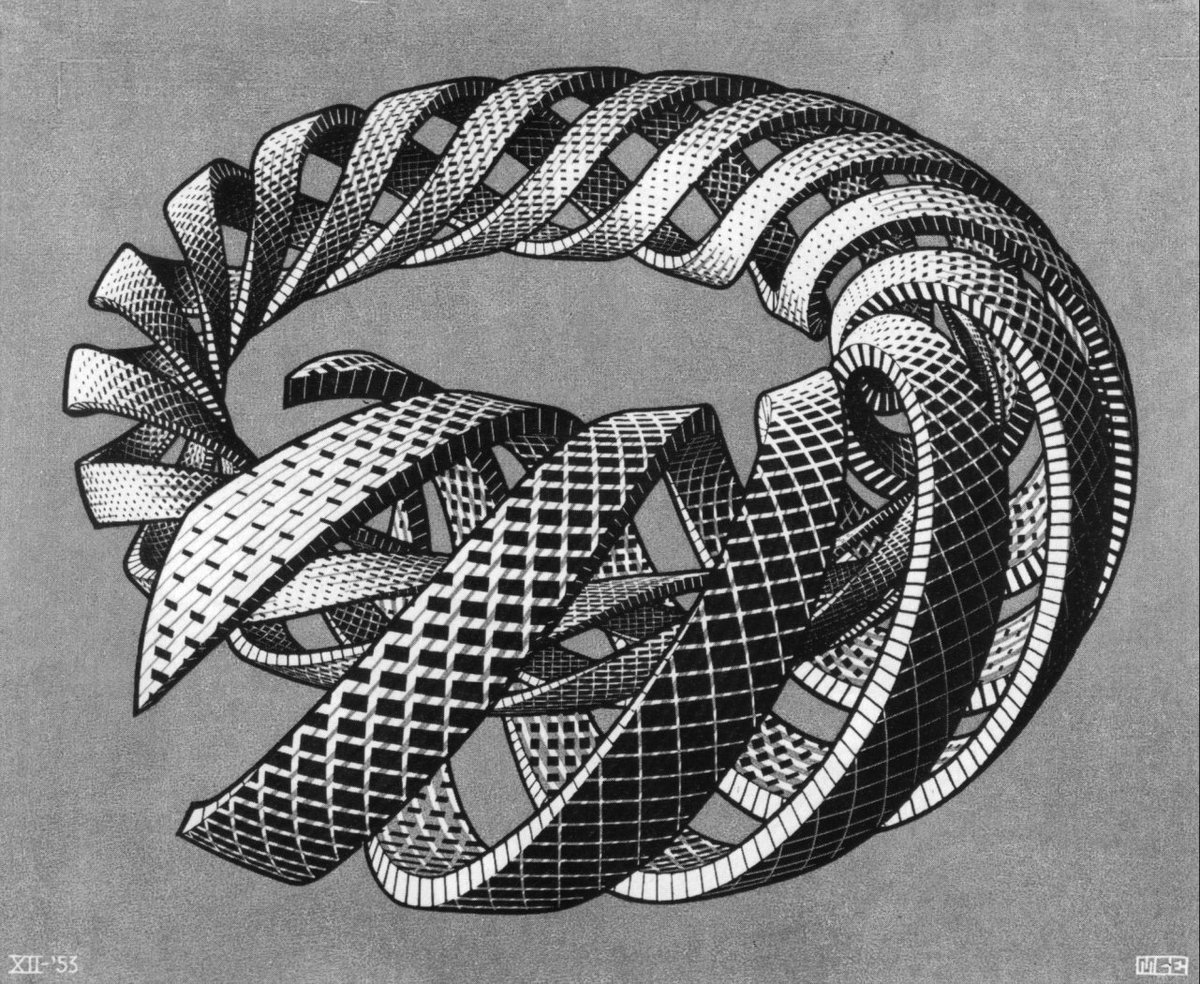 Spirals #artbots #escher