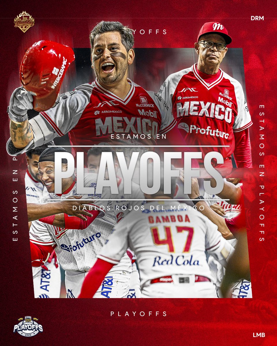 Diablos Rojos del México clasifica a los Playoffs LMB 2025