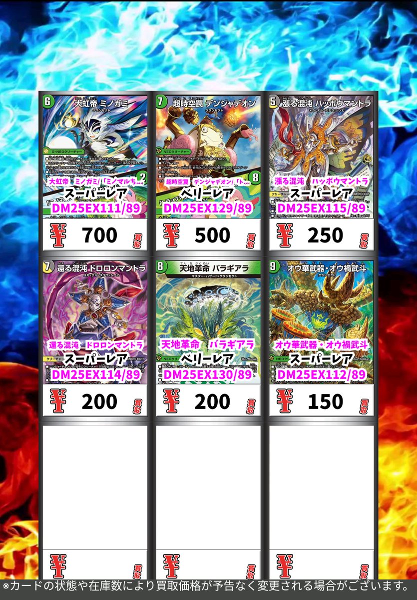 うららかもも 大虹帝 ミノガミ 超時空罠 デンジャデオン 等 うららかもも