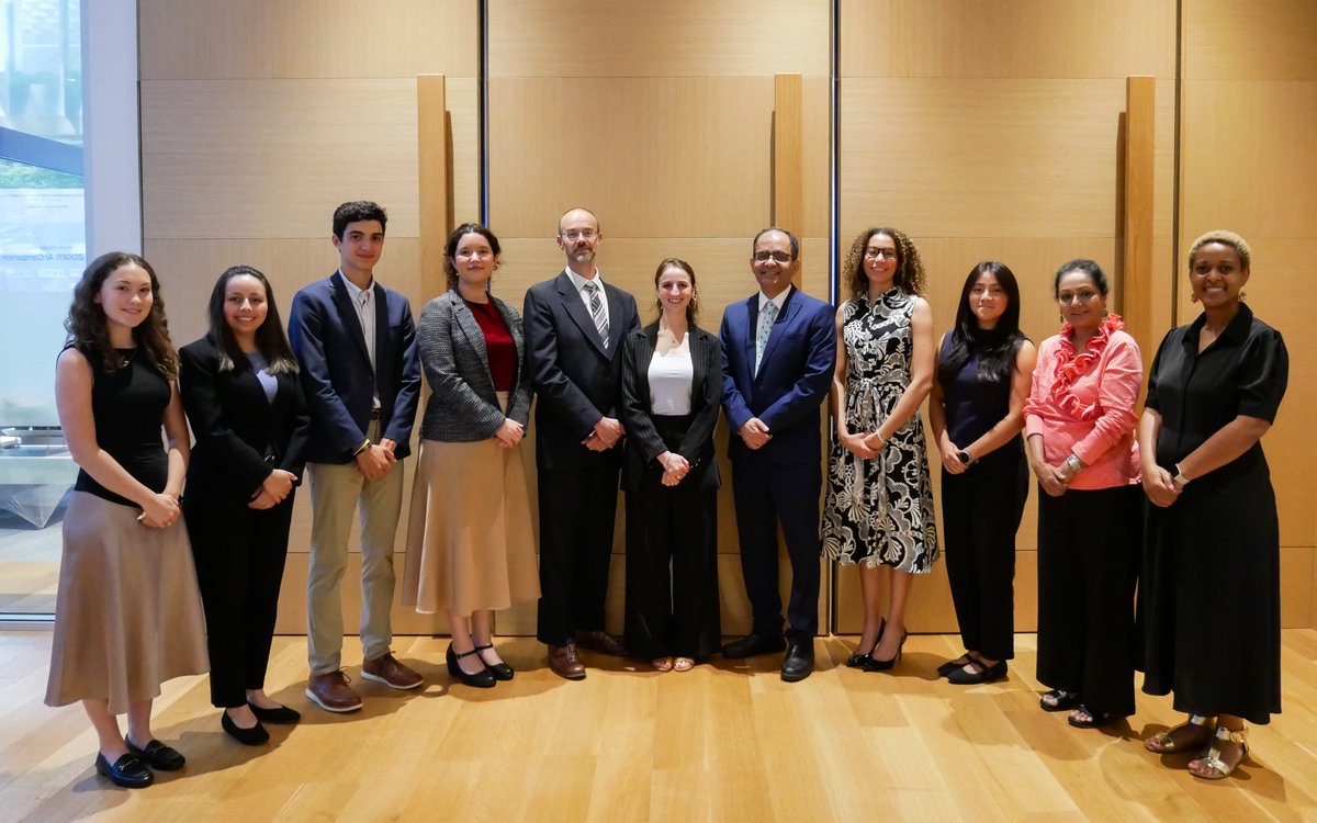 BahaiBIC's tweet image. Over the past week, the BIC's delegation to the 2025 High-Level Political Forum, together with its interns, participated in events marking the 10th year of the global agenda for sustainable development.