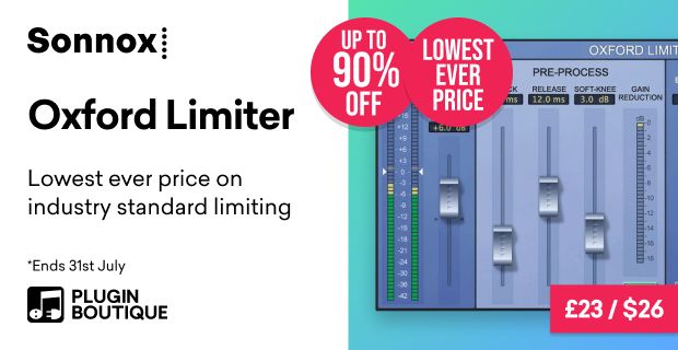 PIBJapan's tweet image. 【Sonnox Oxford Limiter Summer Sale】
セール期間:7月31日まで
割引率:最大90%OFF
🔥注目ポイント🔥
Sonnox Oxford Limiter:究極のラウドネスと明瞭さを両立!…