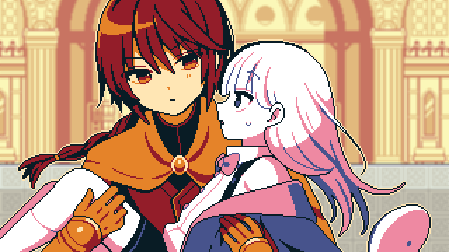 uta_vit999's tweet image. 新作フリーゲーム「魔王ちゃんの聖女誘惑大作戦!」公開しました!
15分ぐらいでさくっと終わる魔王×勇者×聖女のコメディです。その他諸注意は画像かリンク先に記載しています。
novelgame.jp/games/show/119…