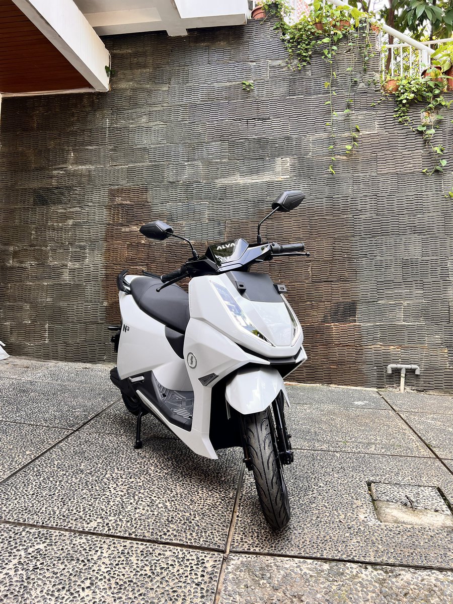 namdoyan's tweet image. Just got my first EV motorcycle!