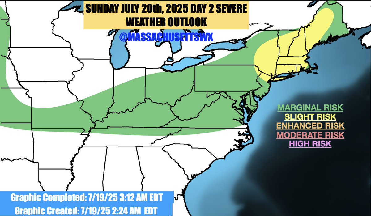 MassachusettsWx's tweet image. **THIS IS NOT THE SPC OUTLOOK, SEE spc.noaa.gov FOR THE LATEST CONVECTIVE OUTLOOK** First thoughts for tomorrow is out! Thinking this is one of the best svr threat of the year thus far.