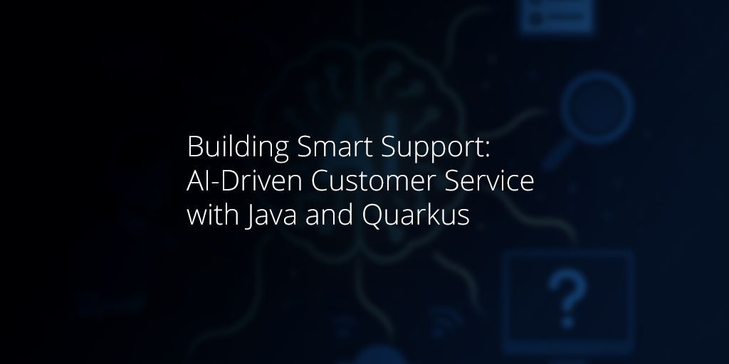 QuarkusIO's tweet image. Harness the power of LangChain4j, Ollama, and pgvector to create a reactive, intelligent support system.
buff.ly/ku2lzLq