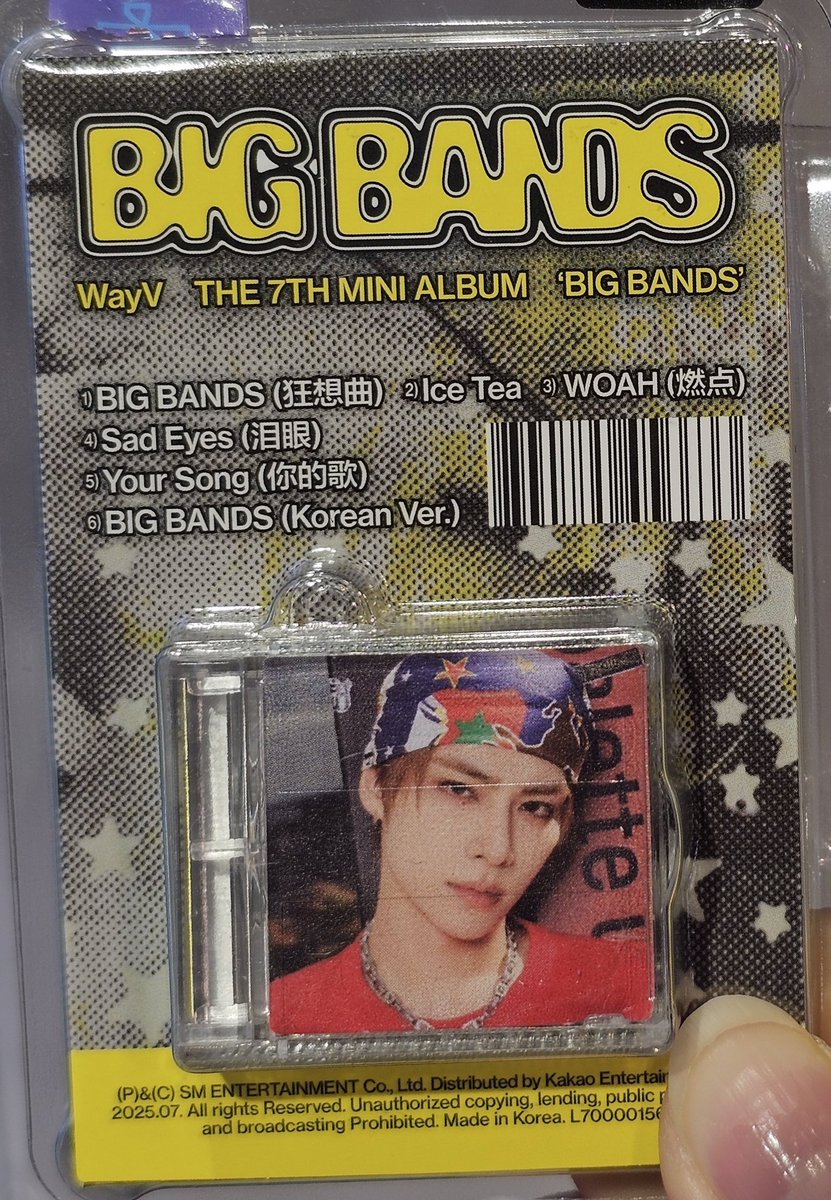 Xiaojun's photocard from BIG BANDS SMini ver. ©️MintXIAOJUN808