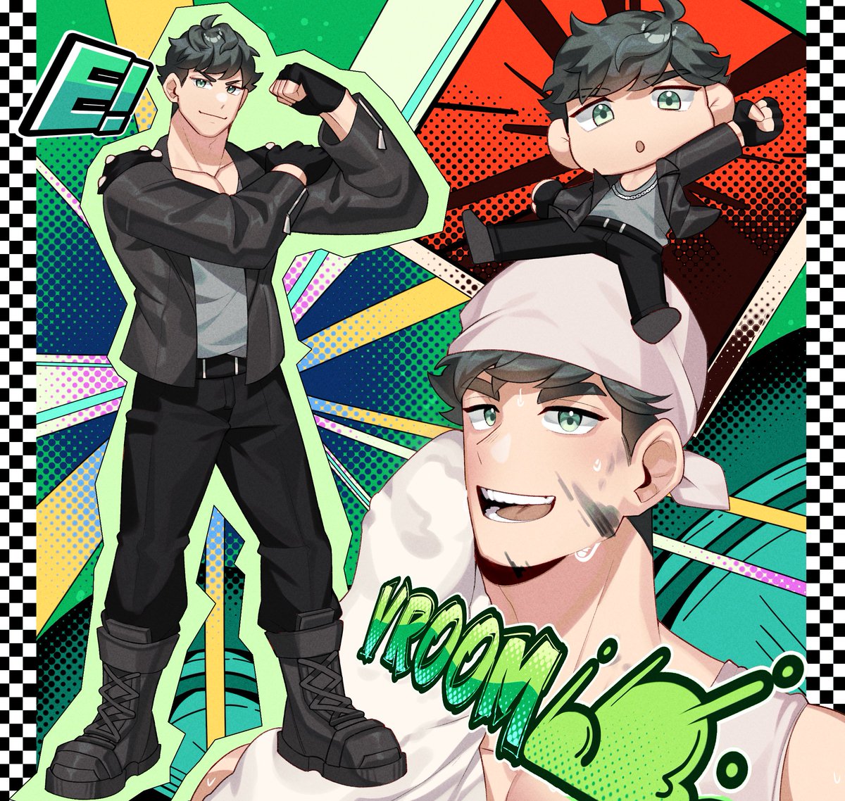 Rrm_07's tweet image. his name is E, say hi to him