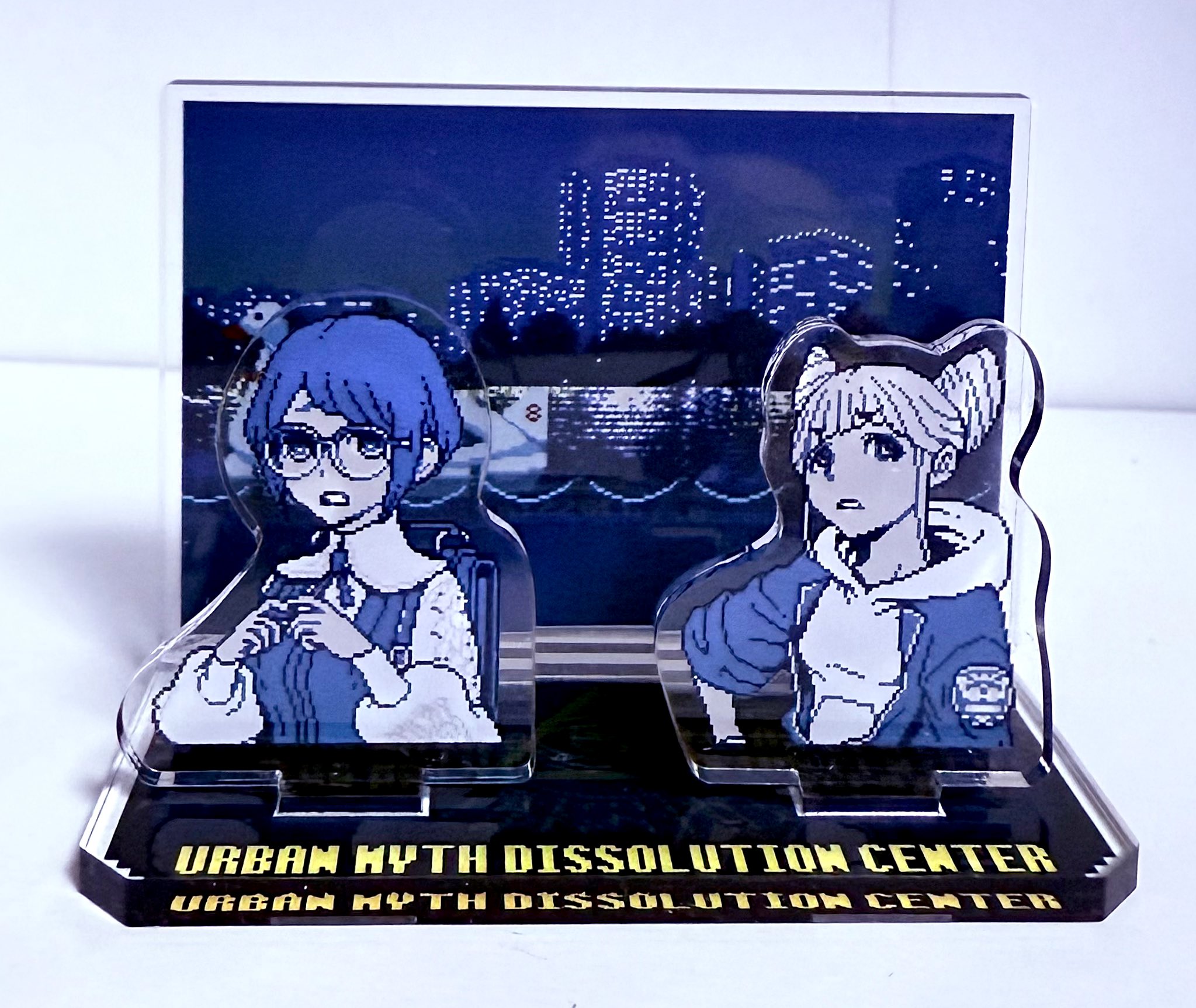 都市伝説解体センター　トレーディングアクリルジオラマ box 都市伝説解体センター アクリルジオラマ ジャスミン＆眉崎潤