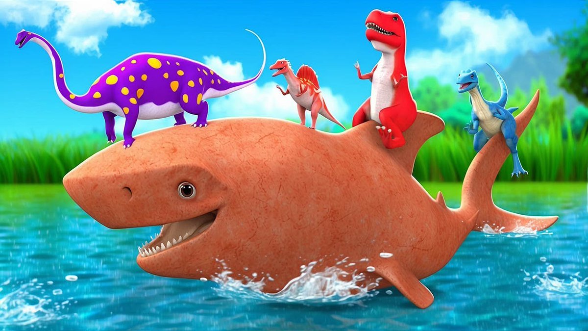 hypergamezplay's tweet image. Mud Shark &amp;amp; T-Rex Jungle Adventure with Spinosaurus &amp;amp; Brachiosaurus! 🦈🦖🌴 youtu.be/An72YDgR8CA?si… via @YouTube 
#MudShark, #TRexAdventure, #Spinosaurus, #Brachiosaurus, #DinosaurJourney, #JungleAdventure, #EpicDinoQuest, #PrehistoricAnimals,