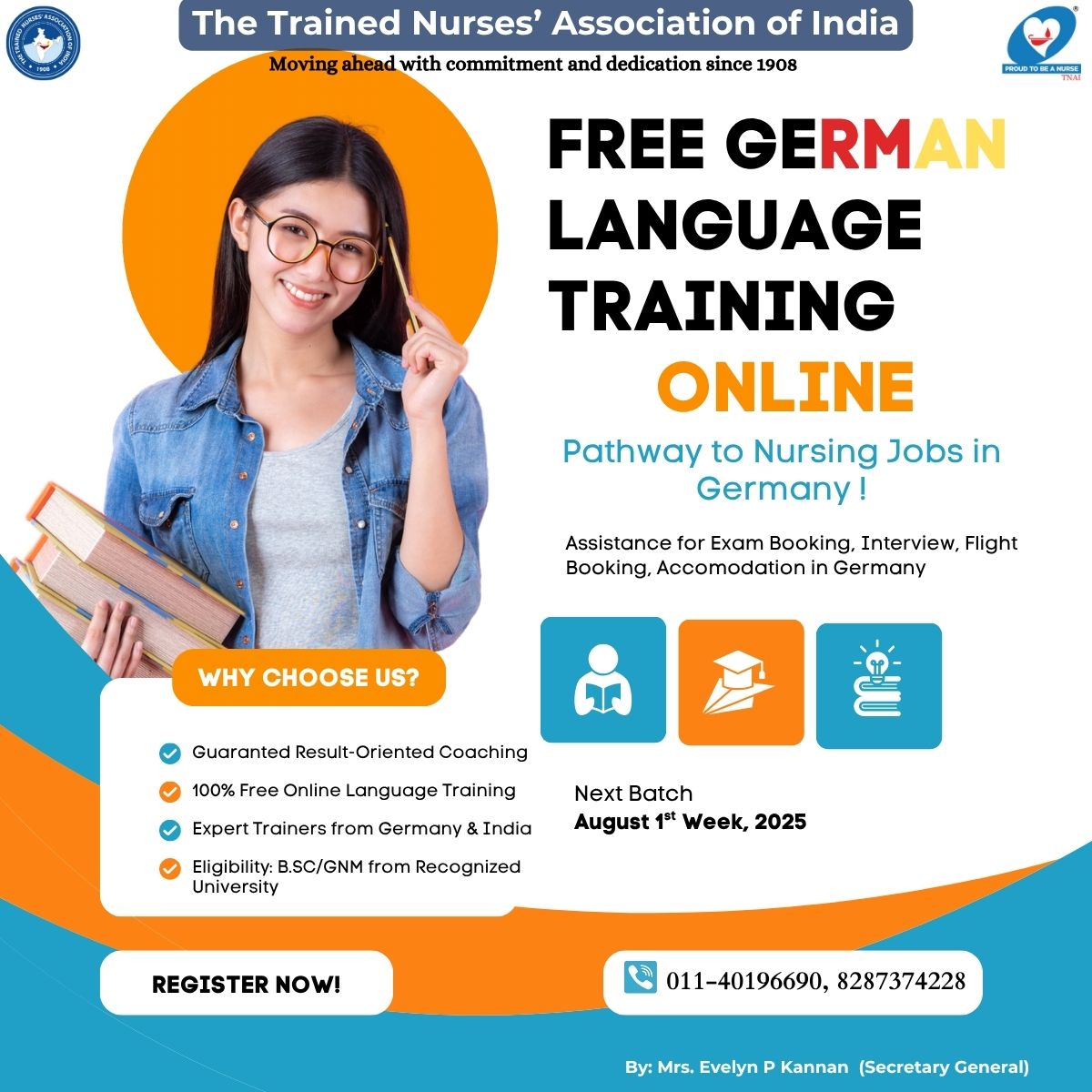 The Trained Nurses' Association of India (TNAI) (@tnainationalhq) on Twitter photo 