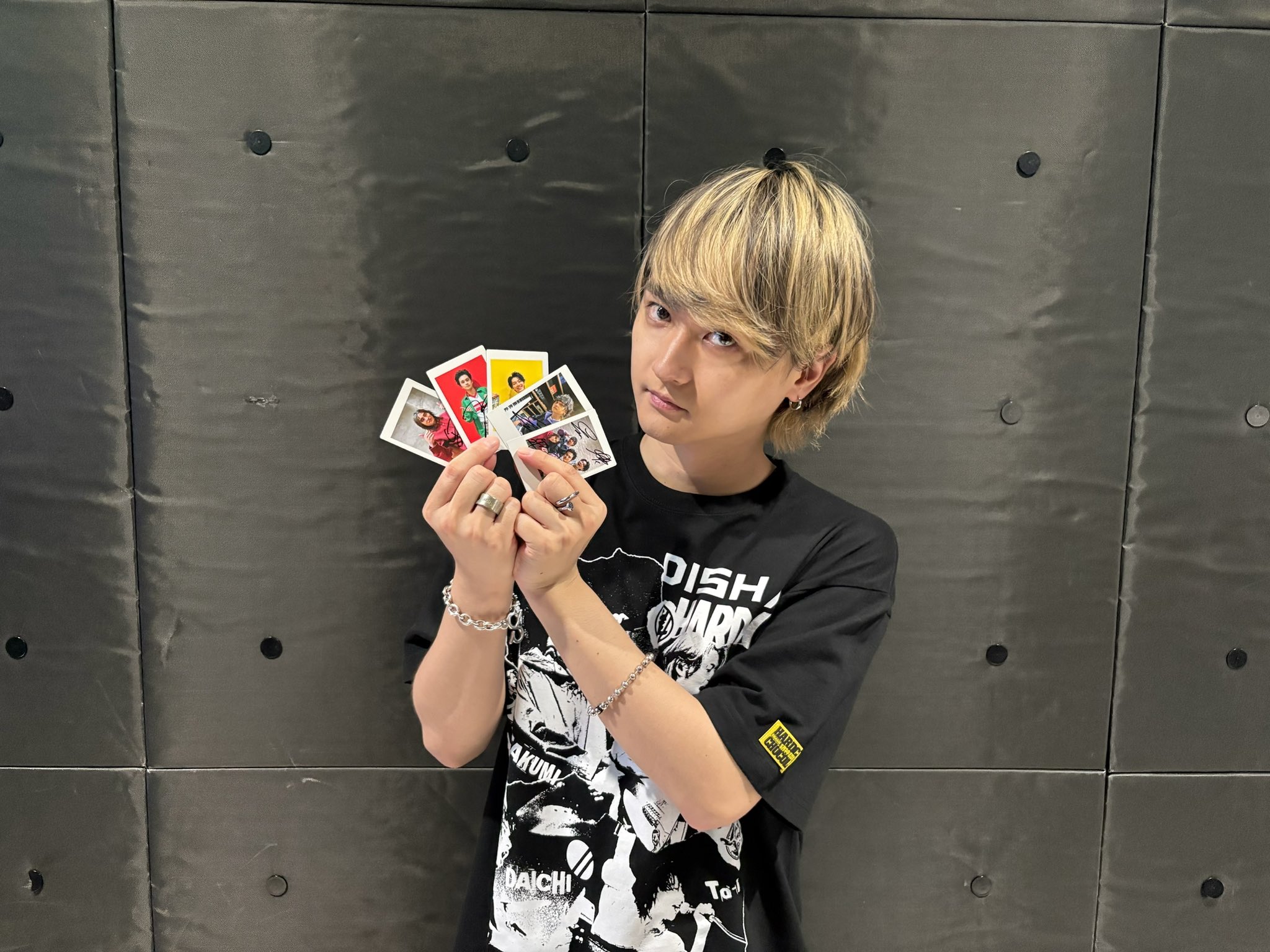 DISH// 愛してるぜベイベー// 会場限定購入特典　チェキ風カード　セット DISH// OFFICIAL on X: 