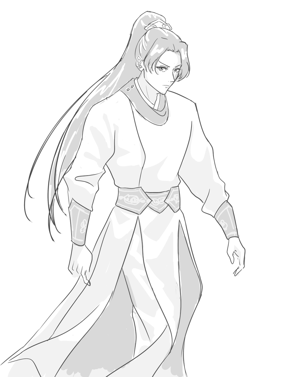 gogotiffgo's tweet photo. alternate military look #jinshi ft. unfinished hands https://t.co/6QG8cULYrg