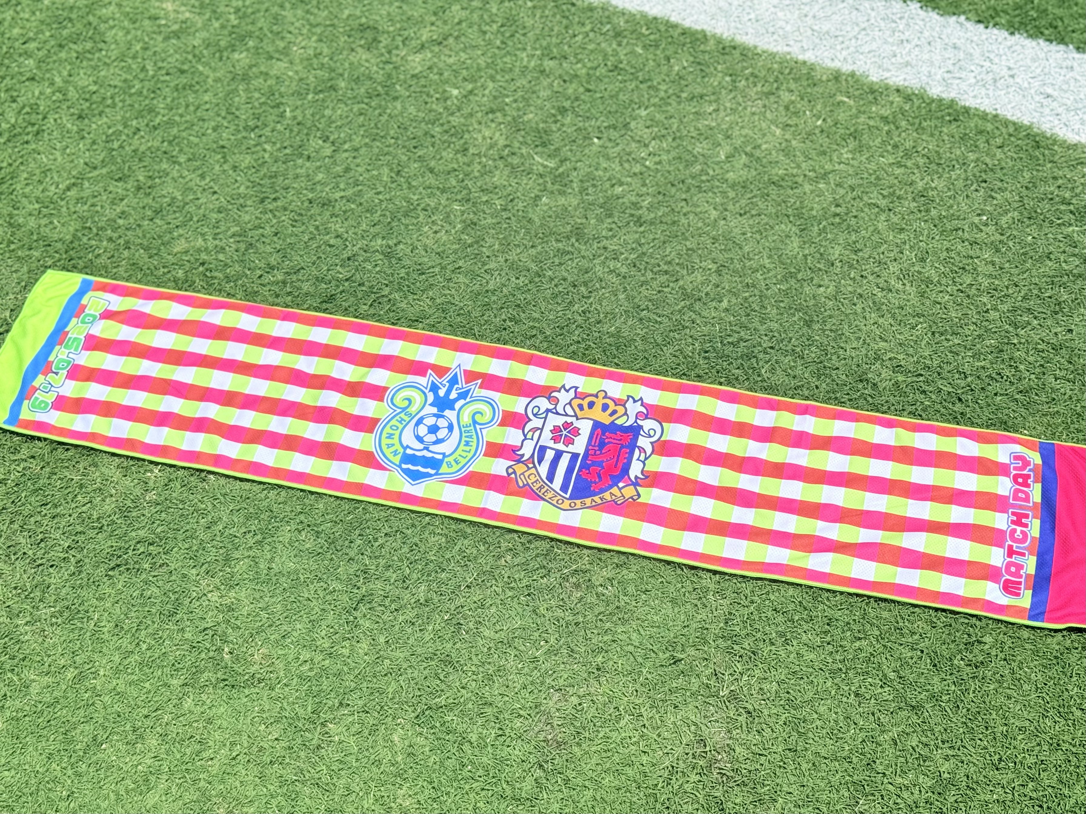 湘南ベルマーレ　94年　貴重　ファンクラブ限定　マフラータオル　タオル basic-towel-muffler-shonan-