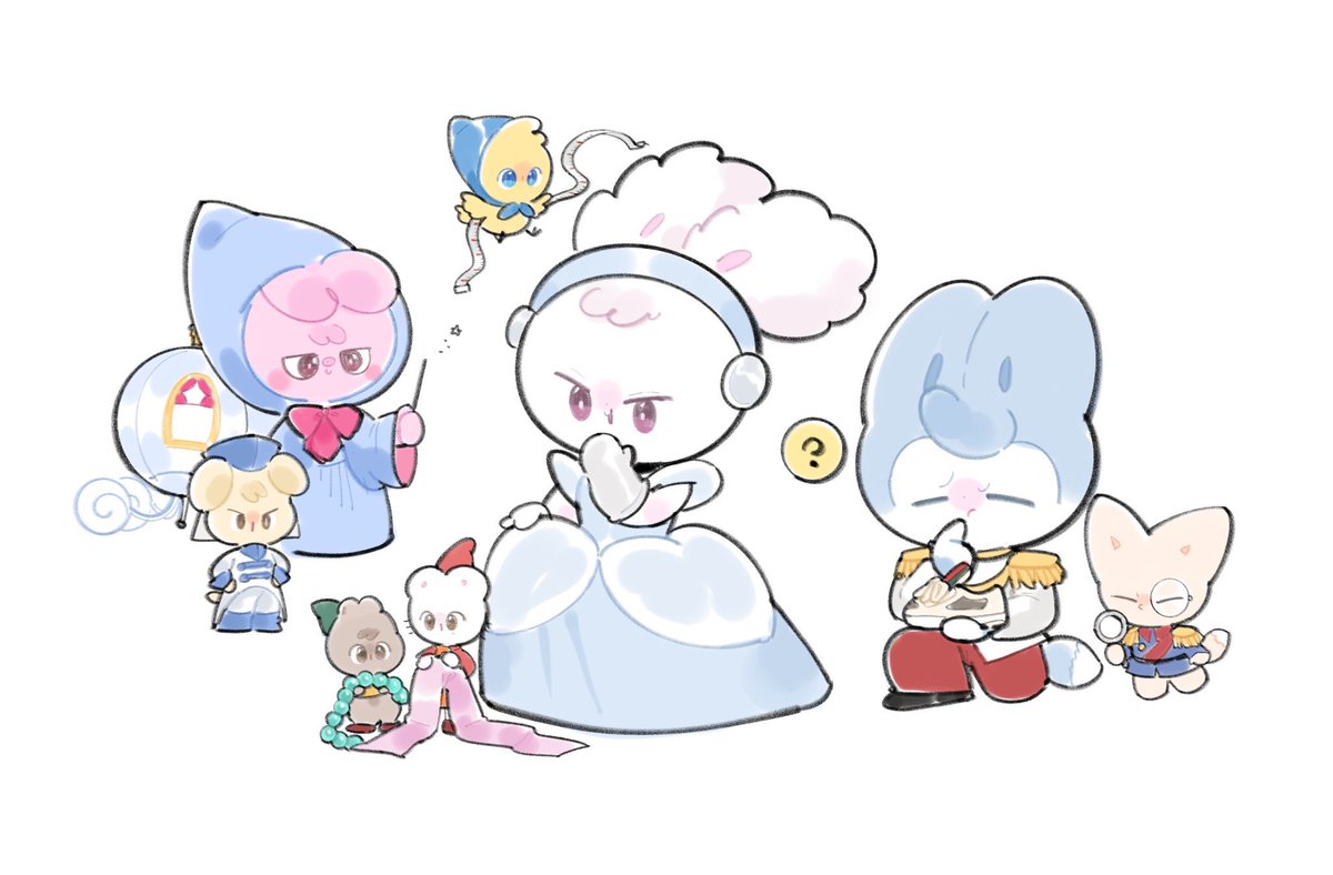 uhseuy's tweet image. Cinderelee
#SKZOOfanart