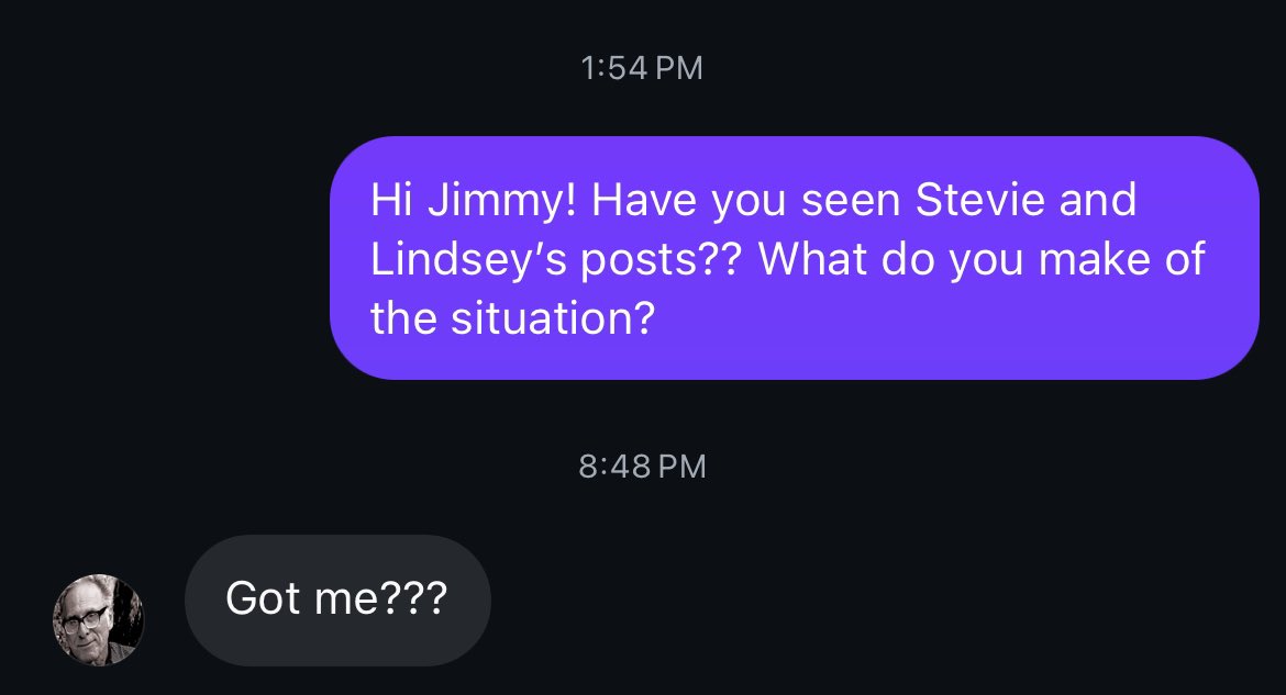 ilovestevie1234's tweet image. I’m muts with Jimmy Wachtel on insta and this is what he said 😭