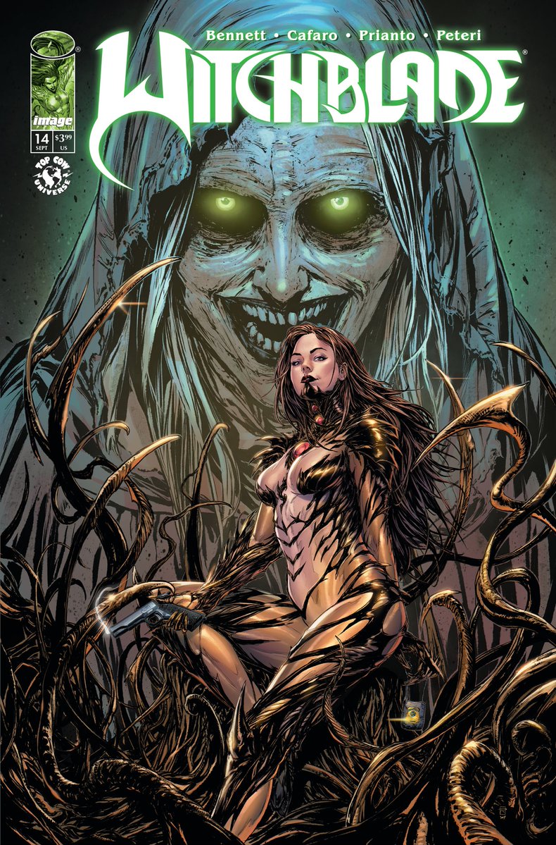 TopCow's tweet image. Something ominous is coming your way…WITCHBLADE #14 (0725IM446) - In stores 9.17.25. Order before 8.25.25.
#witchblade #imagecomics #comicbooks