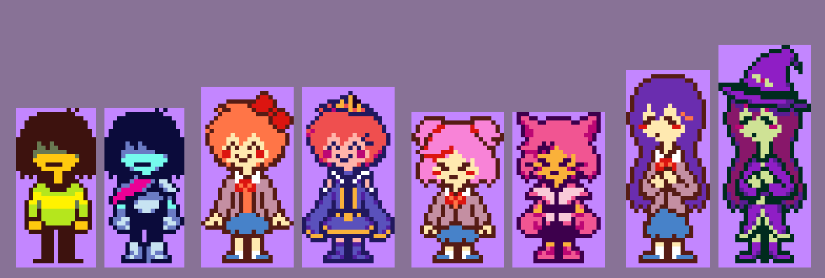 BlueQuacker's tweet photo. The prophecy updating in real time to include three more humans was pretty funny ngl

#deltarune #ddlc https://t.co/Nk2fxuj5QG