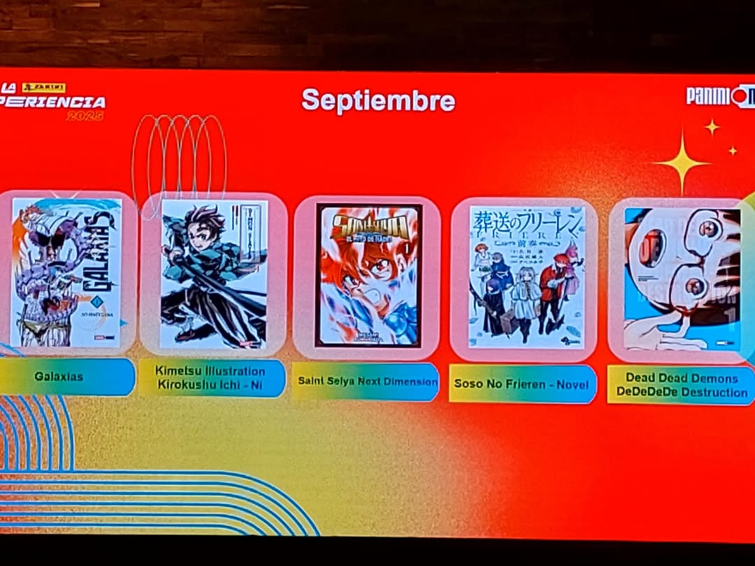 ANMTVLA's tweet photo. Entre algunas novedades anunciadas para el apartado de Panini Manga México, se anunciaron las publicaciones de novelas de #Naruto, #OnePiece, mangas como #saintseiyanextdimension, #ShitasakiKaraKoi, #SuperString o el manwha #allofusaredead. 😬🙌 #LaExperienciaPanini https://t.co/KeKJ9SzxfJ