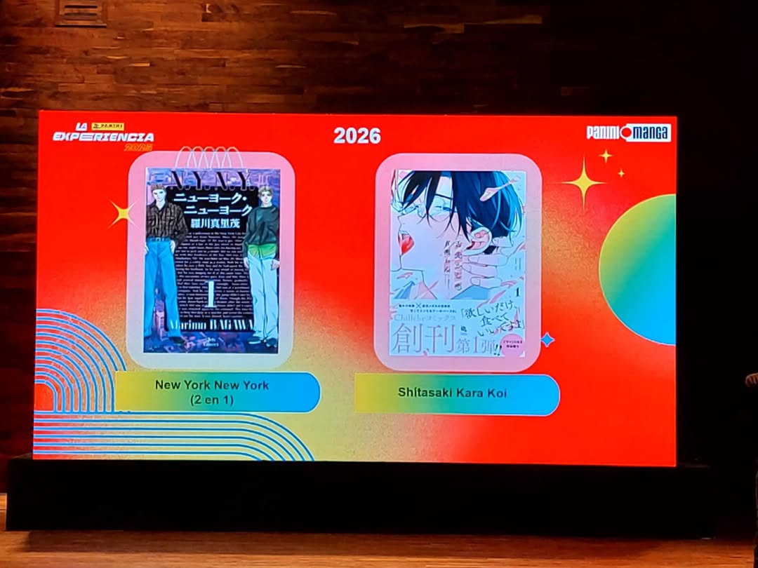 ANMTVLA's tweet photo. Entre algunas novedades anunciadas para el apartado de Panini Manga México, se anunciaron las publicaciones de novelas de #Naruto, #OnePiece, mangas como #saintseiyanextdimension, #ShitasakiKaraKoi, #SuperString o el manwha #allofusaredead. 😬🙌 #LaExperienciaPanini https://t.co/KeKJ9SzxfJ
